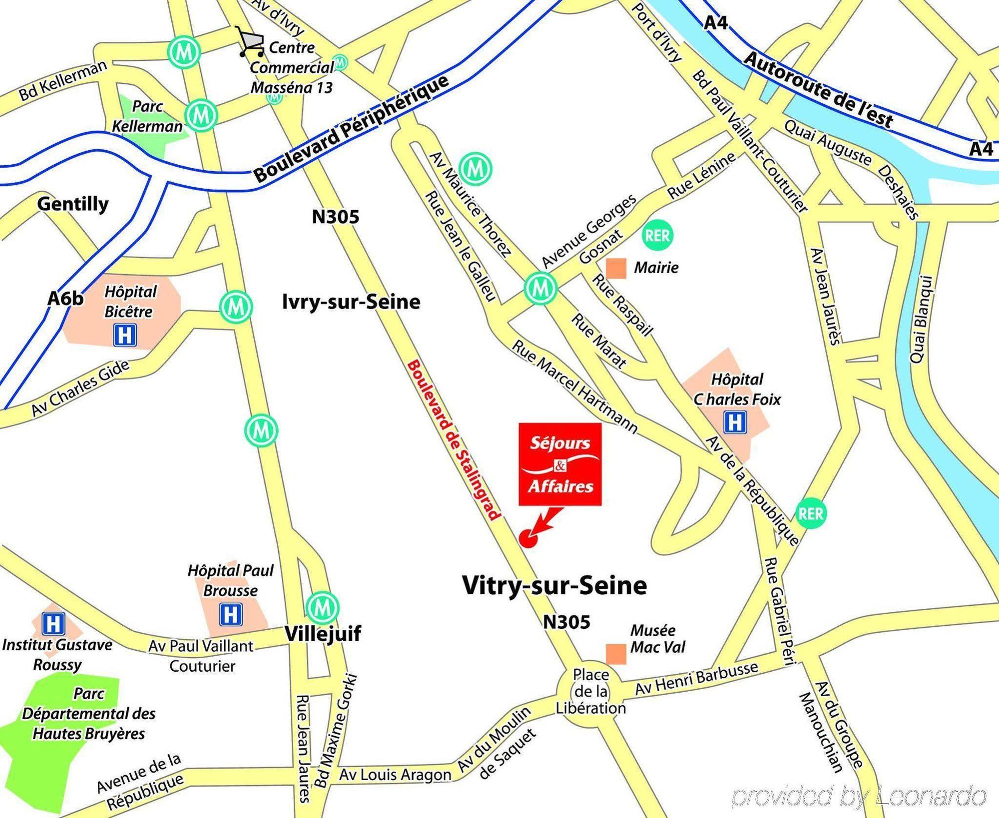 Sejours & Affaires Paris-Vitry Aparthotel Luaran gambar